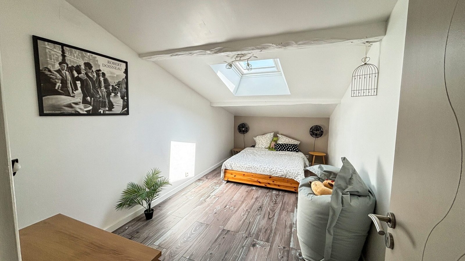 chambre à l'étage maison familiale à vendre à Libourne